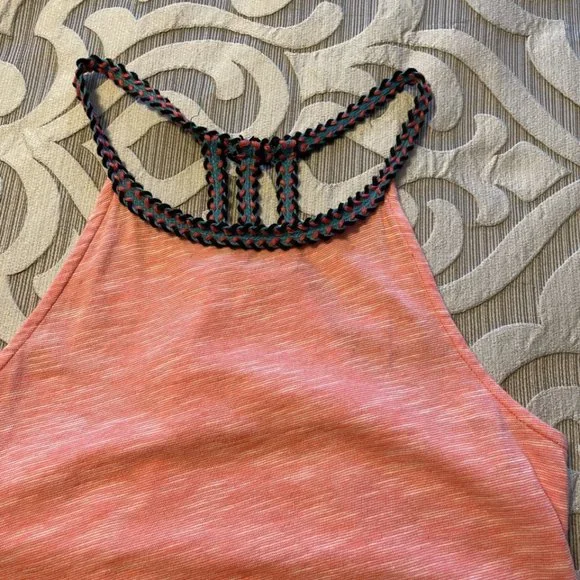 EUC Old Navy Girls Heather Pink Sleeveless Dress Swim Coverup Size Large 10-12 - Picture 5 of 6